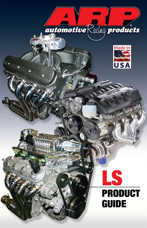 ARP Product Guide for LS Engines - LSX Magazine