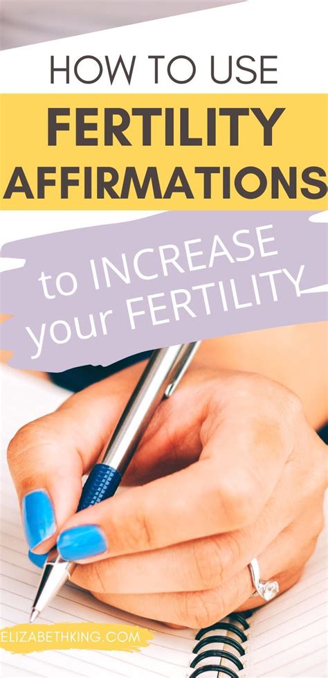 Top 10 Fertility Affirmations And How You Can Use Them To Boost Your Fertility When Ttc