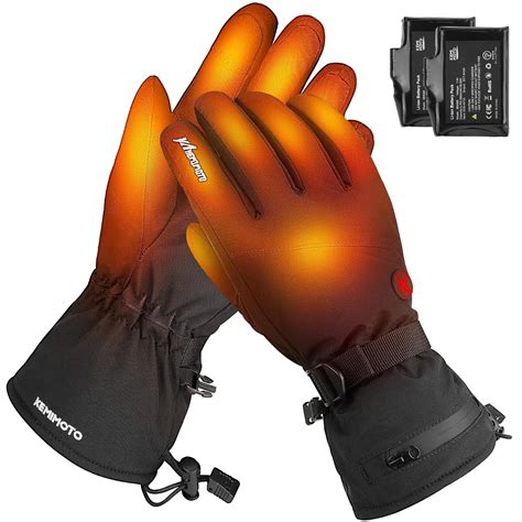 KEMIMOTO Heated Gloves For Men And Women Gant Chauffant Homme Femme