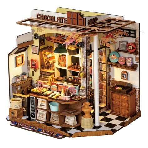 Rolife Henry's Chocolate DIY Miniature House DG174 – Robotime Australia