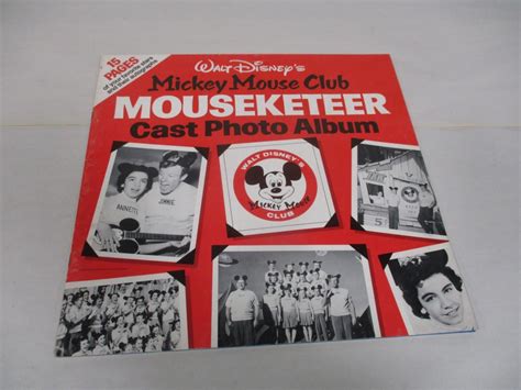 Walt Disney Mickey Mouse Club Mouseketeers Cast Photo Album