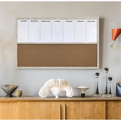 Pizarra de Corcho Magnética con Calendario 56x91cm Sodimac Falabella