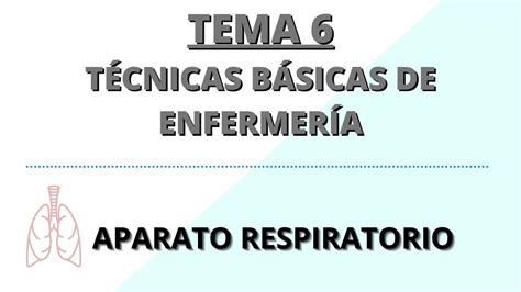 Técnicas Básicas de Enfermería TEMA 6 YouTube