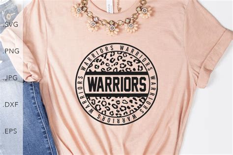 Warriors Round Leopard Graphic By Studio8586 Creative Fabrica