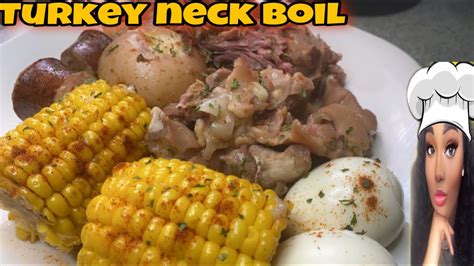 Boiled Turkey Necks Turkey Boil Recipe Youtube