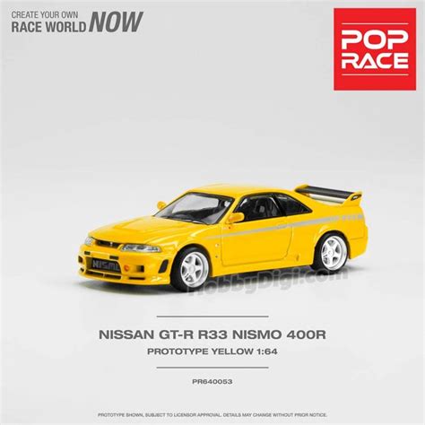 Pop Race 1 64 Diecast Model Car 1 64 Nissan Gt R Nismo 400r Prototype