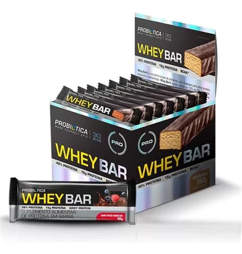 Whey Bar Low Carb Un Probi Tica Barra De Proteina Frete Gr Tis