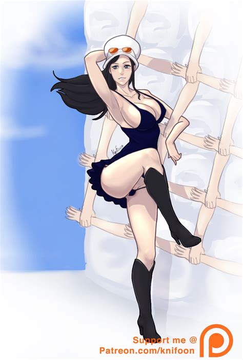 Nico Robin By Knifoon Hentai Foundry