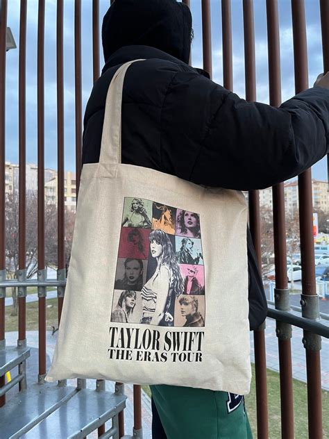 Taylor Swift The Eras Tour Tote Bag Taylor Swift Merch Etsyde