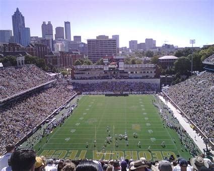 GA Tech Football Stadium | Tech football, Georgia tech football, Football stadiums