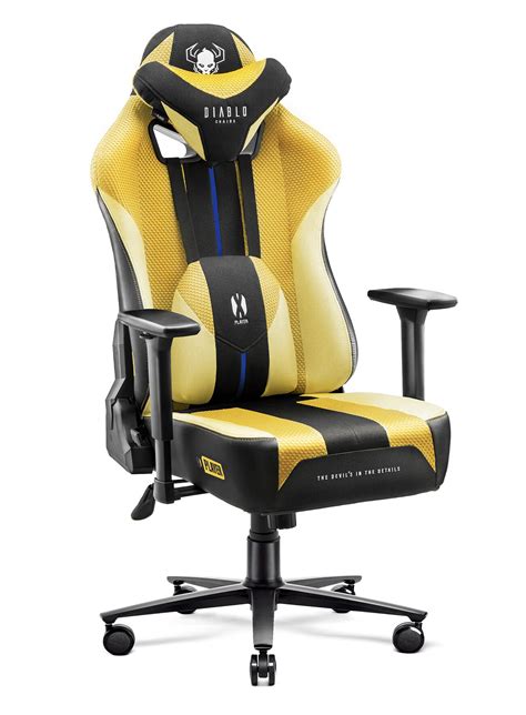 Diablo Chairs X Player Xl To Czarny Fotel Niskie Ceny I