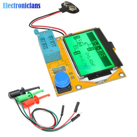 LCR T4 Mega328 M328 Multimeter LCD Backlight Transistor Tester Diode