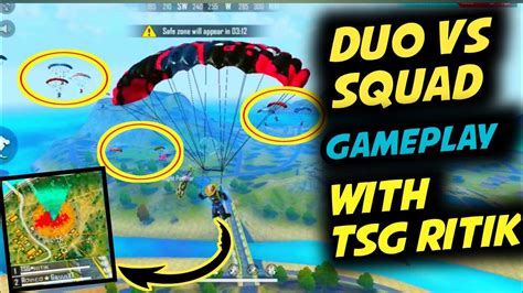 Tsg Ritik Romeo Duo Vs Squad Gameplay With Two Side Gamers YouTube