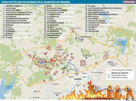 Incendios Forestales En Córdoba Casi 27000 Cordobeses Viven En Zonas