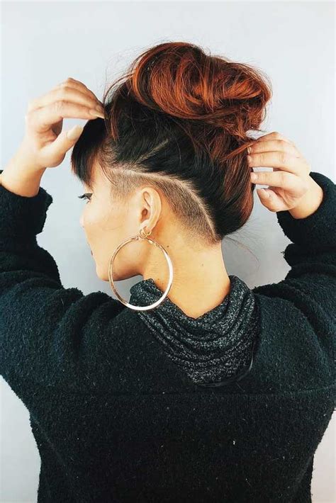 How To Create And Style An Undercut Hairstyle For Women Shaved Hair