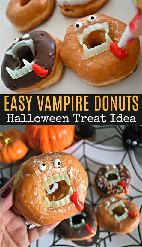 These Vampire Donuts Are Scary Easy To Make And A Perfect Treat Idea