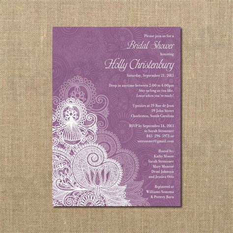 Drop In Come And Go Bridal Shower Invitation By Perchedowl On Etsy 12