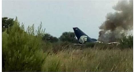 Revelan Video Del Momento Exacto En Que Avión Se Estrella En México Video Mundo Correo