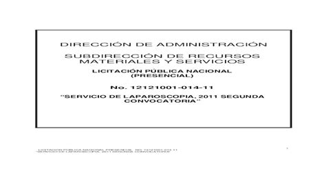 Pdf DirecciÓn De AdministraciÓn SubdirecciÓn De Hospitaljuarez Salud Gob Mx Descargas