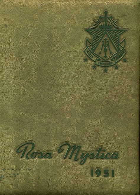 1951 yearbook from York Catholic High School from York, Pennsylvania