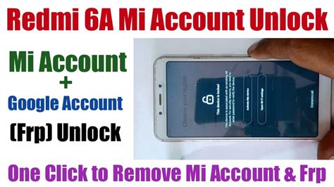 Redmi A Mi Account Remove Unlock Bypass Umt Redmi A Frp Unlock Umt