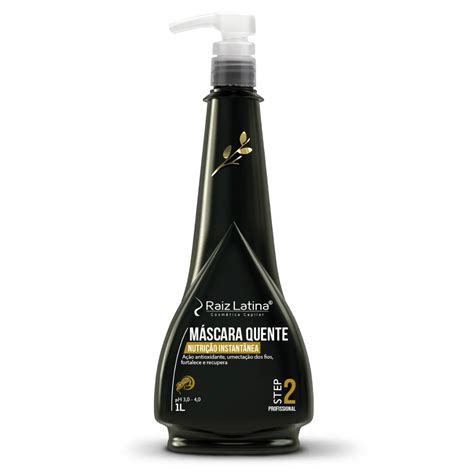 RAIZ LATINA MÁSCARA QUENTE LINHA TUTANO Shopee Brasil