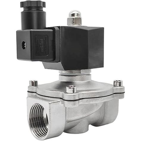 1 Stainless Steel Waterproof Solenoid Valve Normally Closed 12 Volt Solenoid Valve