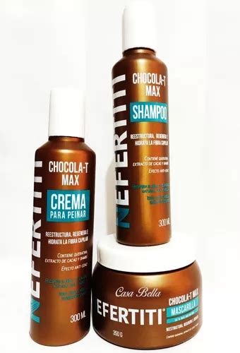 Nefertiti Kit Chocola T Max Shampoo Cremappeinar Mascarilla