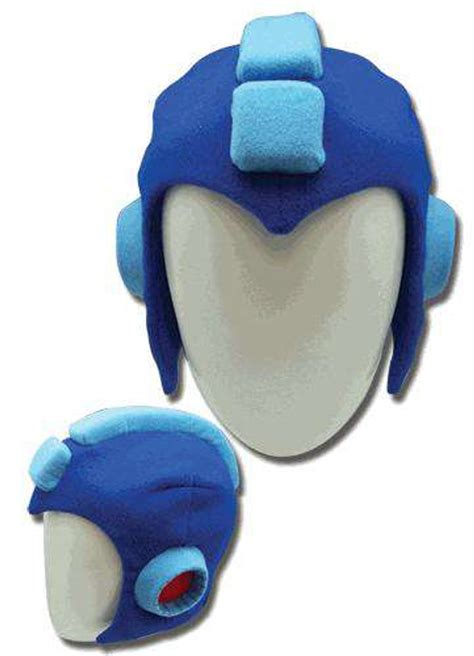 Mega Man Mega Man Helmet Plush Cosplay Costume GE Animation - ToyWiz