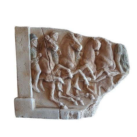 Parthenon Frieze Riders Acropolis Replica Wall Sculpture - Etsy