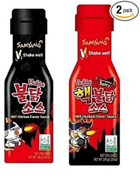 Samyang Buldak Extreme Spicy Normal Spicy Hot Chicken Flavor Sauce At Bottle In Pune