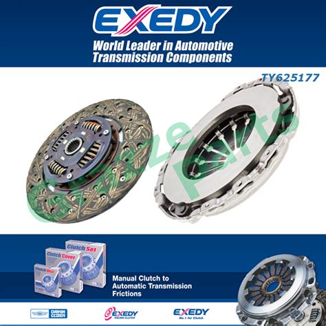 Exedy Daikin Clutch Kit Set TY625177 For Toyota Hiace KDH200 Hilux