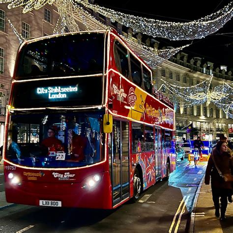 City Sightseeing London: Christmas Lights Bus Tour