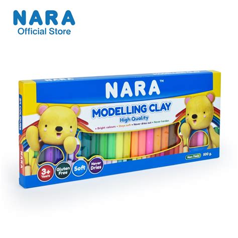 NARA Modelling Clay ดนนำมนไรสารพษ 24 ส เลอกขนาด Shopee Thailand