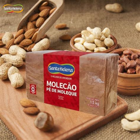 Doce Molecão Pé De Moleque Barra 1 5 Kg Kit 2 50 Un Cada Frete grátis