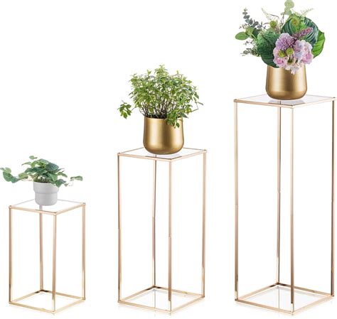 Column Vases Wedding Centerpieces For Tables Metal Flower Stand