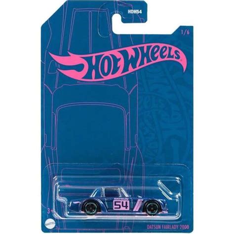 Hot Wheels Datsun Fairlady Anivers Rio Anos Roxo E Rosa Hdh Carrinho De