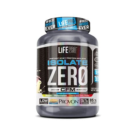 Isolate Zero Cfm Kg Life Pro Nutrici N Deportiva