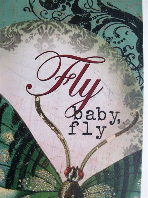 Fly Baby, Fly Wall Art, 24 x 9, A Little Bird Told Me, Demdaco, New ...