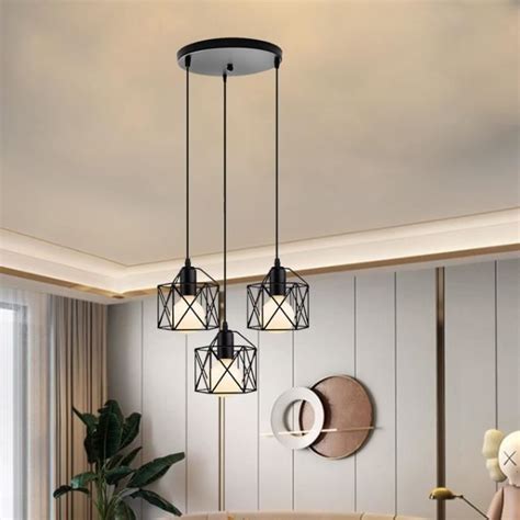 Tempas T Tes Lustre Design Moderne Lampe Disque Suspension Luminaire