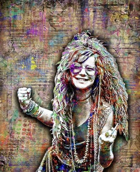 Janis Joplin Poster Janis Joplin Art Janis Joplin Tribute | Etsy