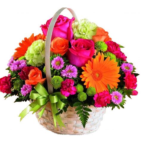 Assorted Fresh Flowers Basket Delivery Manila,Philippines Florist