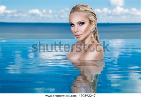 Sexy Woman Bikini On Sun Tanned Slim Stock Photo Shutterstock