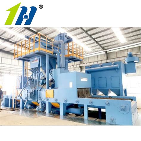 Roller Conveyor Pass Through Type Shot Blasting Machine Sand Blaster