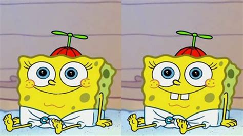 Can You Spot The Difference Spongebob Spot The Difference Game Youtube