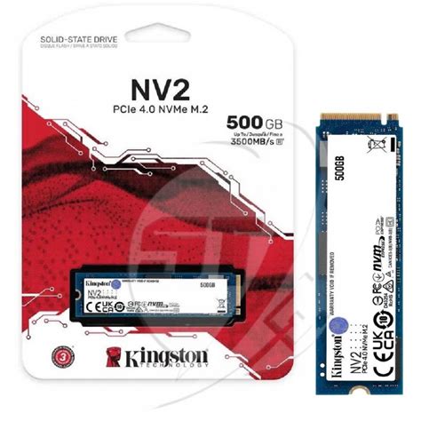 DISCO SOLIDO SSD KINGSTON NV2 500GB PCIE 4.0 NVME M.2 2280