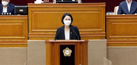 장명희 안양시의원 안양초 통학로 안전문제 심각 대책 마련 촉구