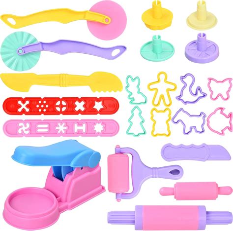 Pinsheng Strumenti Per Plastilina Bambini Pezzi Accessori Pasta