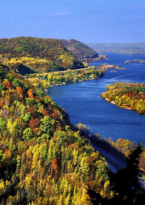 Mississippi River Minnesota Usa Pixohub Minnesota Travel River