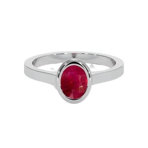 Empirical Jewels Natural Old Burma Ruby Stone Original Certified Ring